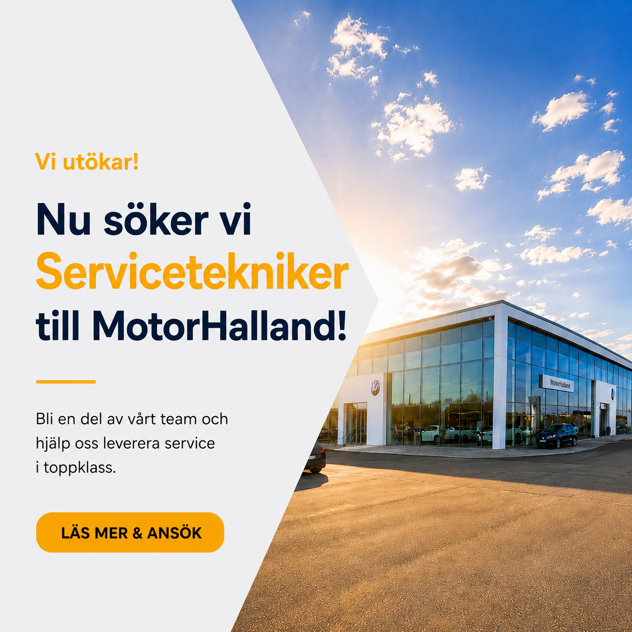 Servicetekniker MotorHalland Halmstad